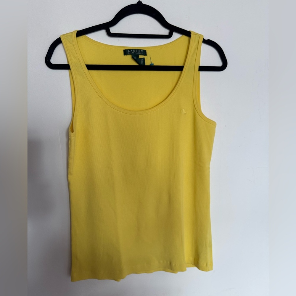 Ralph Lauren Yellow Tank Top